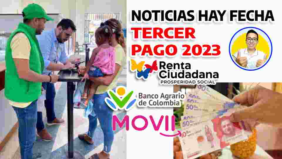 EXCELENTES NOTICIAS TERCER PAGO RENTA CIUDADANA 2023 - SEPTIEMBRE - WINTOR ABC