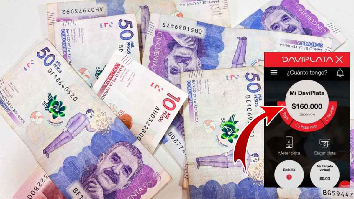 Dinero Colombiano, app Daviplata