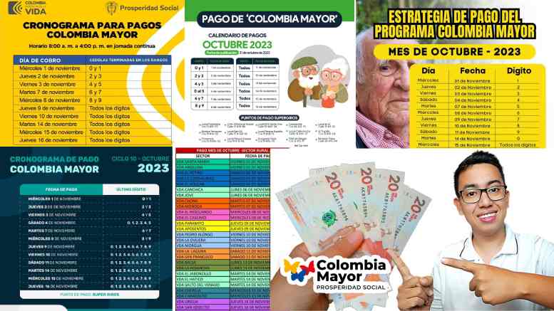 ¡Consulta Aquí Cronograma de Pago 2023! / Prosperidad Social Inicia Ciclo 10 del Subsidio Colombia Mayor - WINTOR ABC