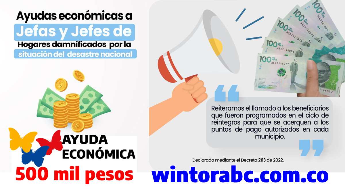 Imagen sobre ¿Eres beneficiario de la Ayuda Económica de 500 mil pesos colombianos? ¡Consulta el Listado oficial! Abril 2024 | Wintorabc.com.co