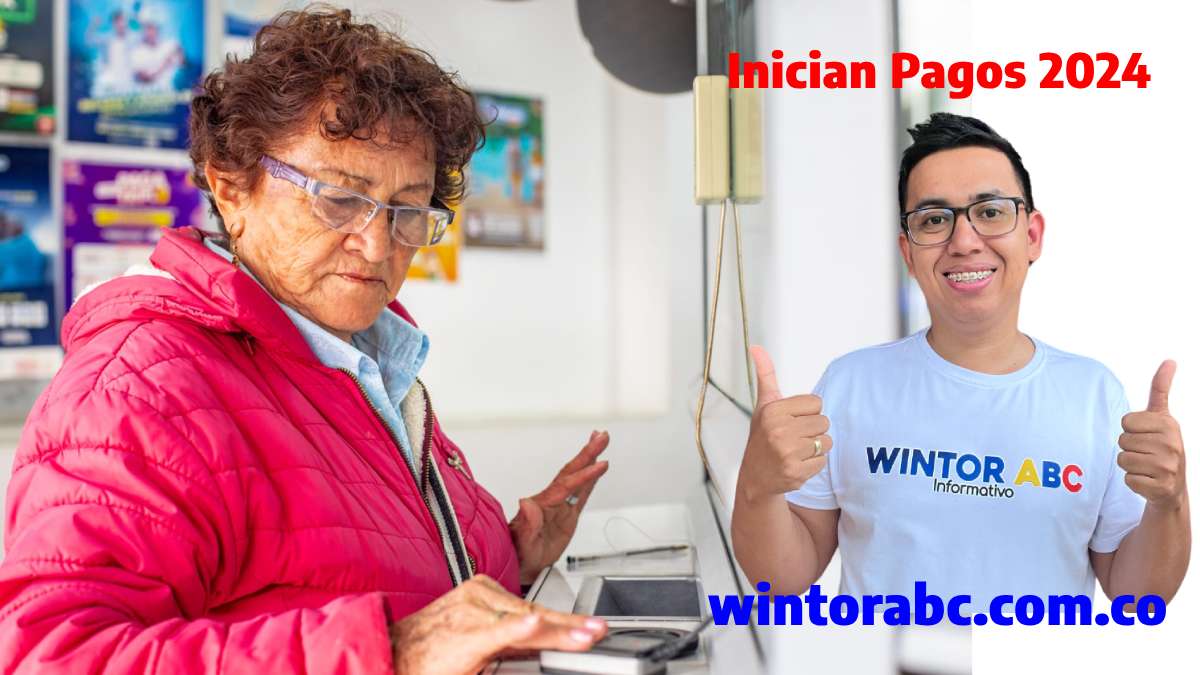 Imagen de ¡Inician Pagos 2024! Link de consulta para Giro disponible, nuevos beneficiarios Colombia Mayor 2024 y Foto de Wintor ABC y logo wintorabc.com.co