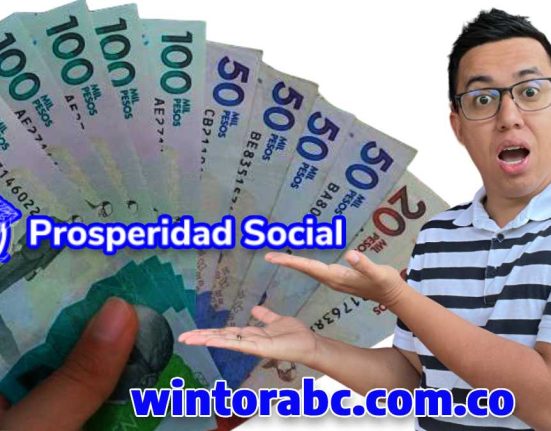 Imagen de dinero colombiano ¡Atención Prosperidad Social informa! Estafadores insisten en seguir engañando a la gente. Foto y logo de wintorabc.com