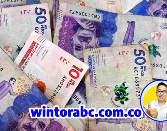 Imagen de Wintor ABC dinero colombiano y logo de Wintorabc.com.co ¿Cuándo pagan Renta Joven en 2024? Consulta Link 1er Listado de Focalización y Transición