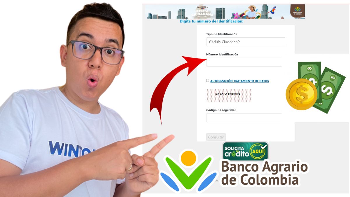 Imagen de Wintor ABC y Link para consultar con tu cédula si tienes giros pendientes en 2023 en el Banco Agrario de Colombia