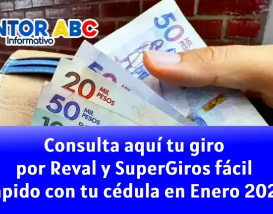 Consulta aquí tu giro por Reval y SuperGiros fácil y rápido con tu cédula en Enero 2025