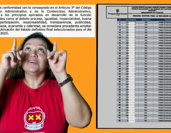 Listado definitivo y final de seleccionados