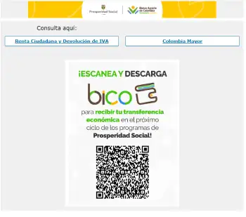 Prosperidad Social redujo a más de la mitad el cupo de beneficiarios que recibían Devolución del IVA ¿por qué? 2 imagen del LINK Banco Agrario de Colombia