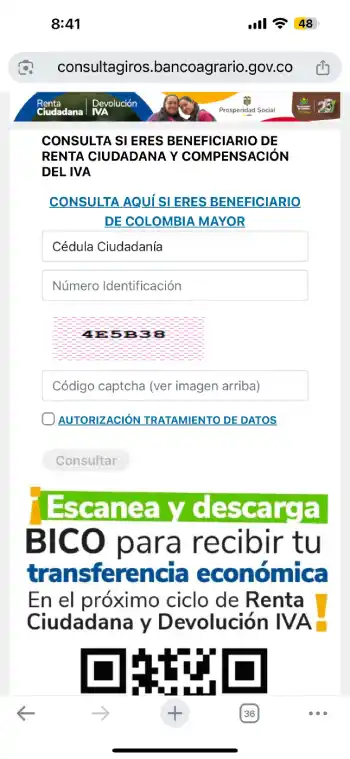Renta e IVA: Este es el cronograma de entregas de mayo a diciembre 2025 4 imagen del link del Banco Agrario para Renta e IVA
