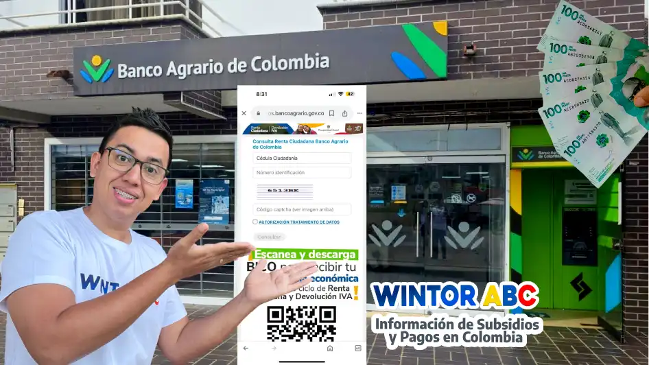 Este es el link para consultar la modalidad de cobro en el Banco Agrario