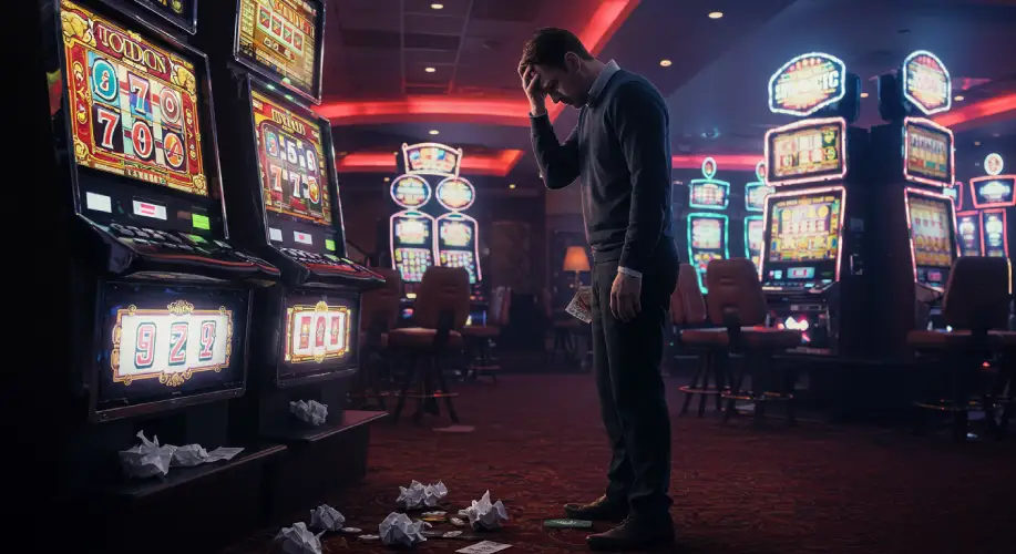 Casinos: la falsa ilusión de la riqueza rápida.