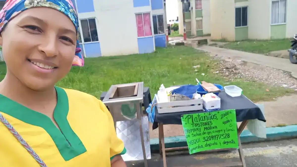 Apoya con tu voto a Daymary Molina: Plátanos fritos con sabor y esfuerzo desde Arauca 1 Daymary Molina - Emprendedora en Arauca