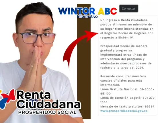 Listado de inconsistencias en Renta de la línea de cuidado