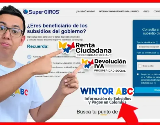 IMAGEN DE WINTOR SEÑALANDO el portal de SuperGIROS si ya está disponible