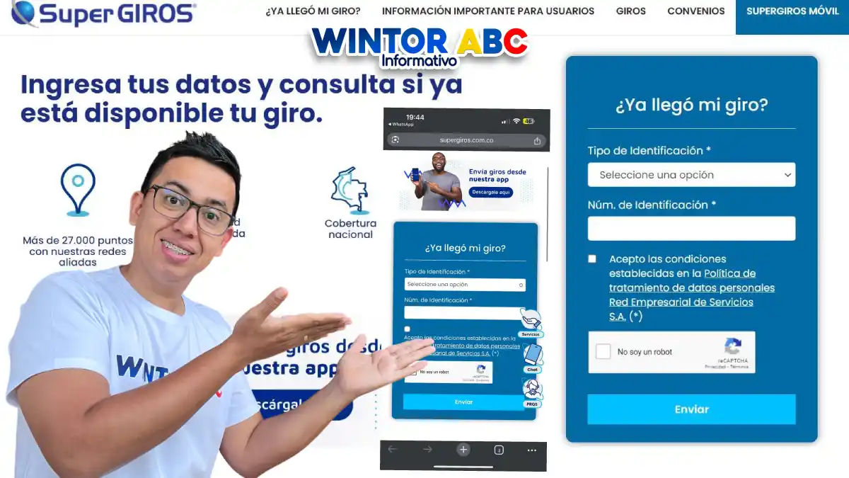 Plataforma Ya llegó mi giro