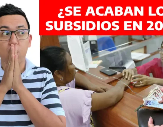 ¿Se acaban los subsidios en 2026?