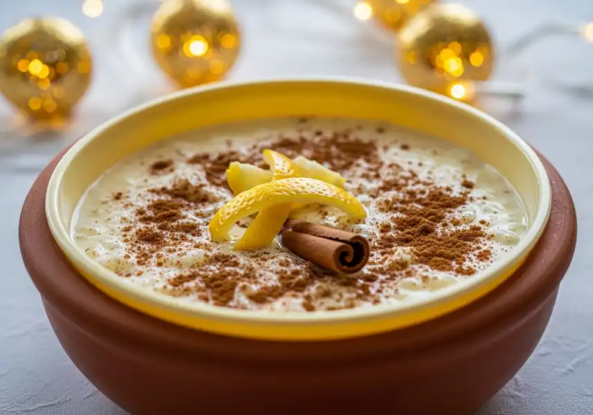 7 comidas típicas que los colombianos disfrutan en diciembre: tradición, sabor y unión familiar 7 Arroz con leche - Wintor ABC