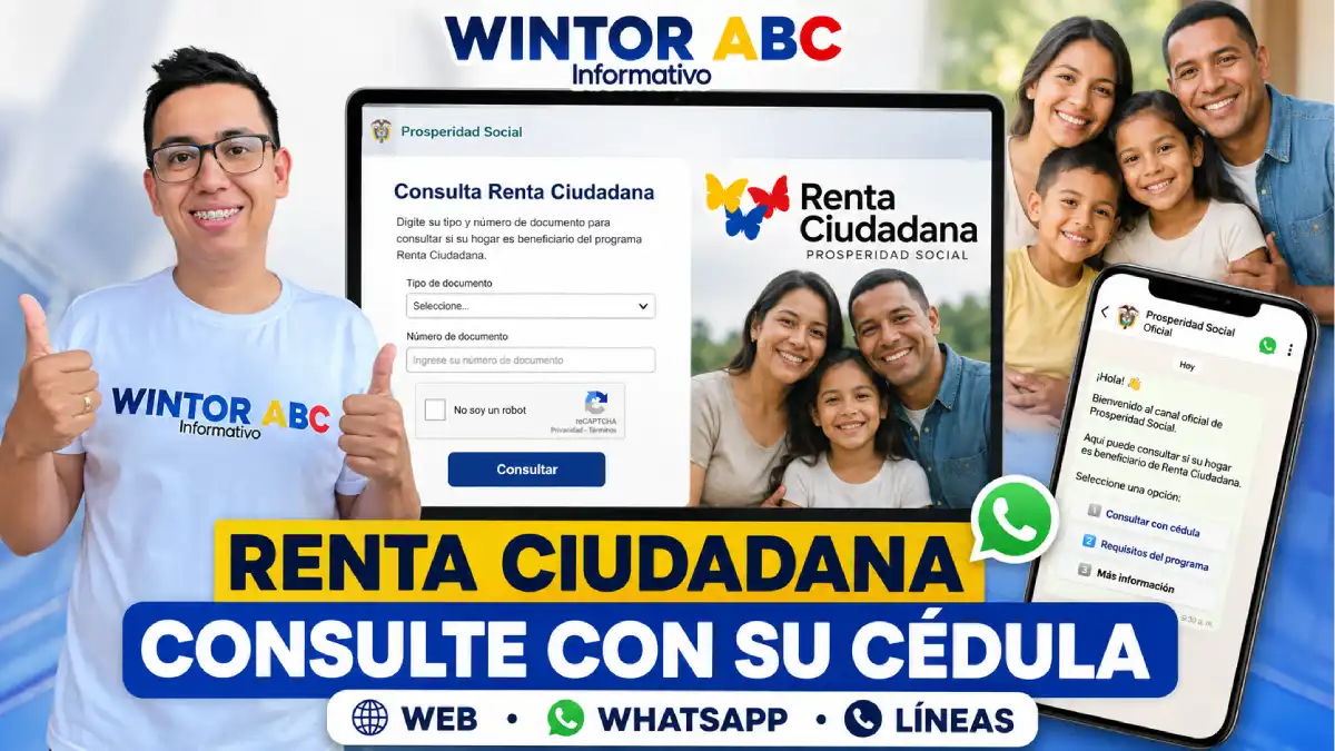 Consultar si es beneficiario de Renta Ciudadana 2026