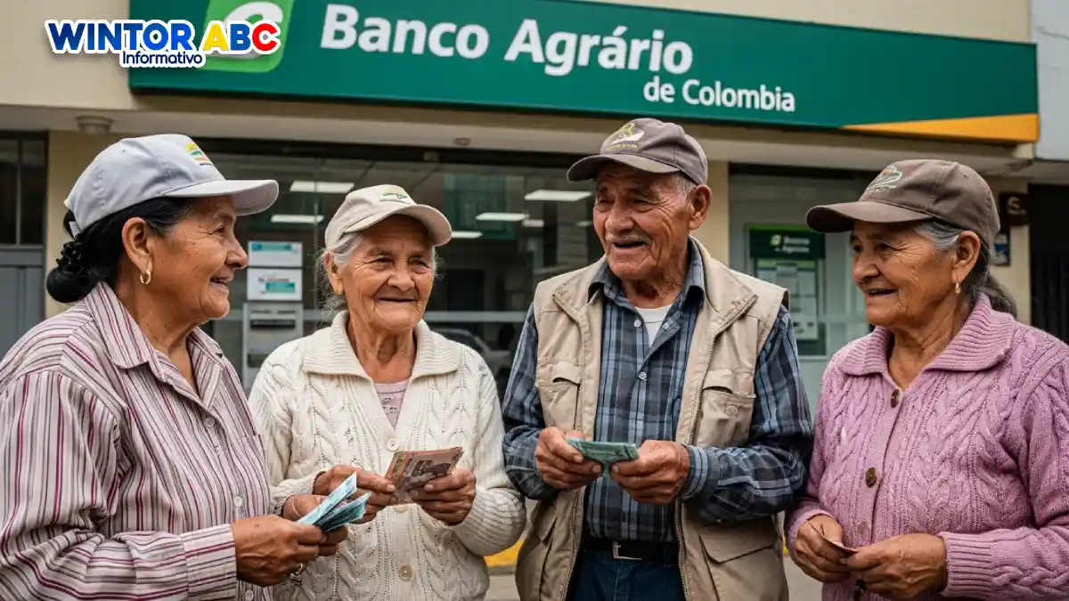 Wintor ABC: Banco Agrario ratifica la fecha de pago del 10 ciclo del subsidio Colombia Mayor 1 ratifica la fecha de pago