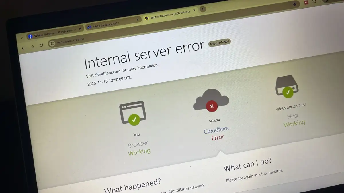 Caída de Cloudflare, 18 de noviembre