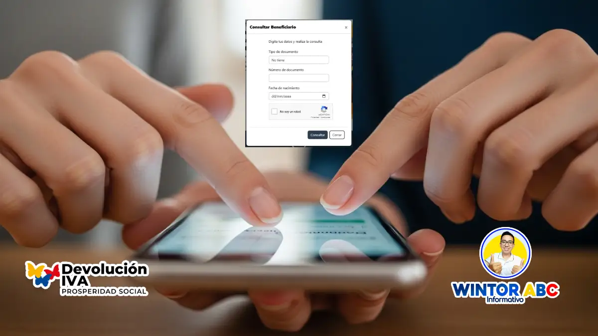 Devolución del IVA y Wintor ABC: conozca cómo puede consultar si salió beneficiario 1 conozca cómo puede consultar