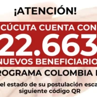 Listado nuevos beneficiarios Cucuta - Colombia Mayor