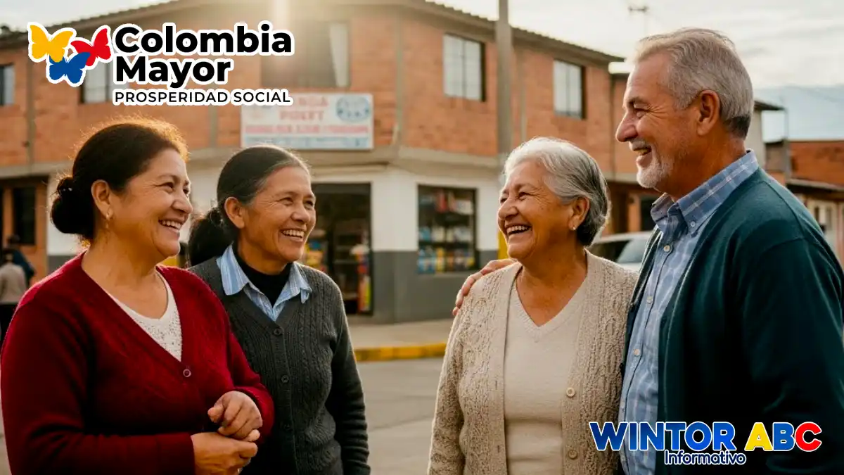 Imagen de adultos felices al recibir la noticia de nuevos beneficiarios del bono pensional