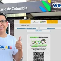 Imagen del BAnco Agrario y foto de Wintor ABC que ya actualizó el link