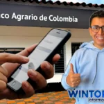 Imagen de Wintor ABC y unas manos con celular sobre el Link oficial Banco Agrario 2026
