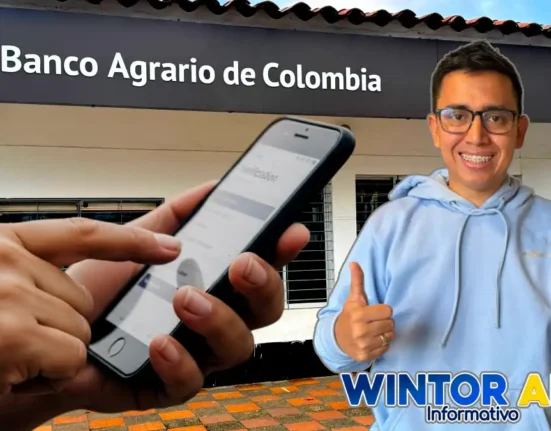 Imagen de Wintor ABC y unas manos con celular sobre el Link oficial Banco Agrario 2026