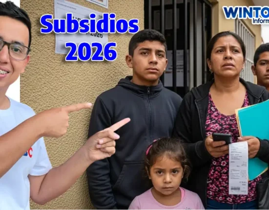 Imagen de Wintor ABC, una familia verificando información sobre Subsidios 2026