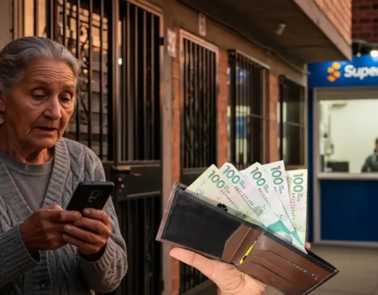 Imagen de Adulta mayor sobre pago doble