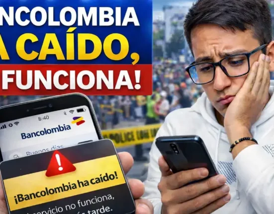 Imagen de Wintor ABC sobre reportes de usuarios por caida de Bancolombia