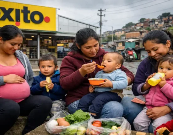 Imagen de Madres y niños en riesgo nutricional reciben bonos mensuales