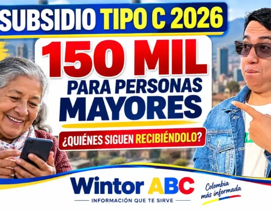 Subsidio Tipo C 2026 para personas mayores en Bogotá