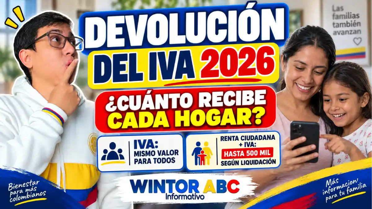 Valor Devolución del IVA 2026 cuánto recibe cada hogar