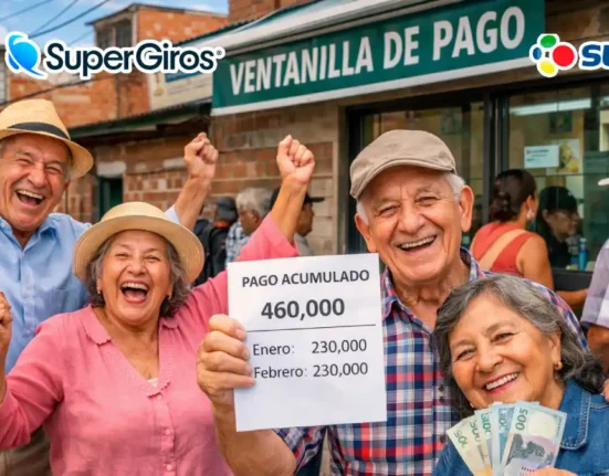 Imagen de adultos mayores del detalle del valor del subsidio