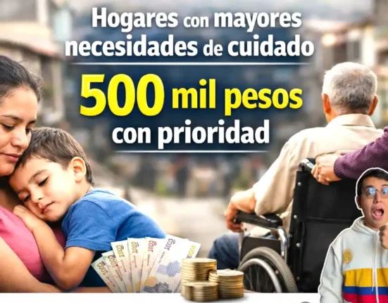 Imagen de hogares con necesidades de cuidado que recibiran 500 mil