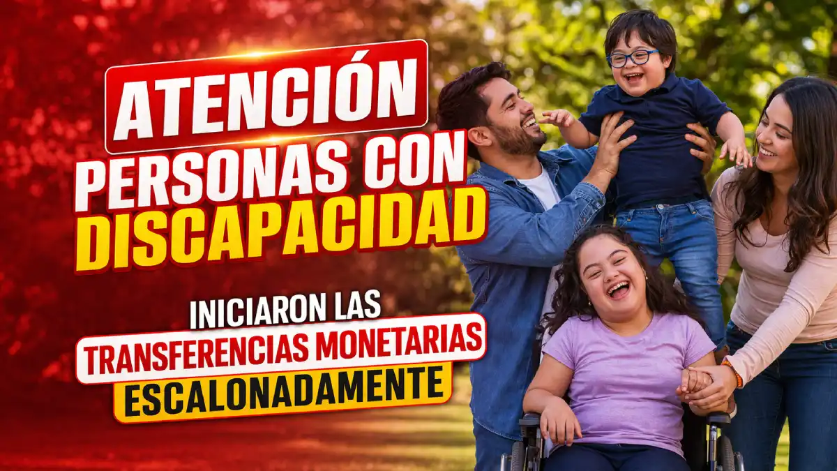 Imagen de personas con discapacidad felices