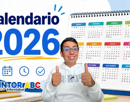 Imagen de calendario y Wintor ABC sobre primer Infancia y Educación