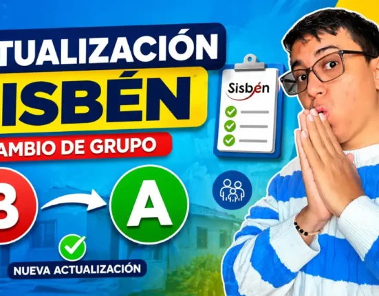 Imagen de la actualización sisbén en 2026