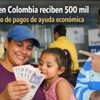 Imagen de madre damnificada sobre nuevo ciclo de pagos de 500 mil