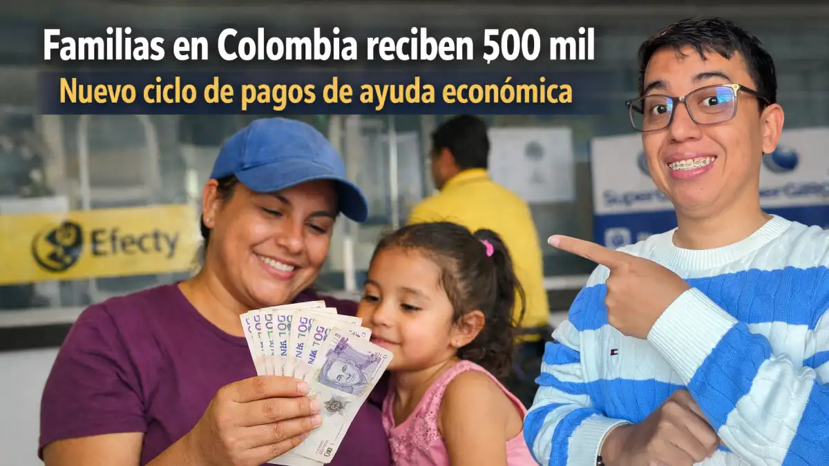 Imagen de madre damnificada sobre nuevo ciclo de pagos de 500 mil