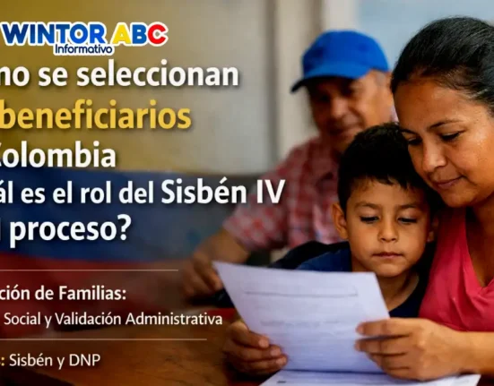 Imagen de seleccionan los beneficiarios en Colombia 2026