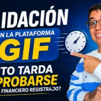 Imagen de la validación en la plataforma GIF en 2026