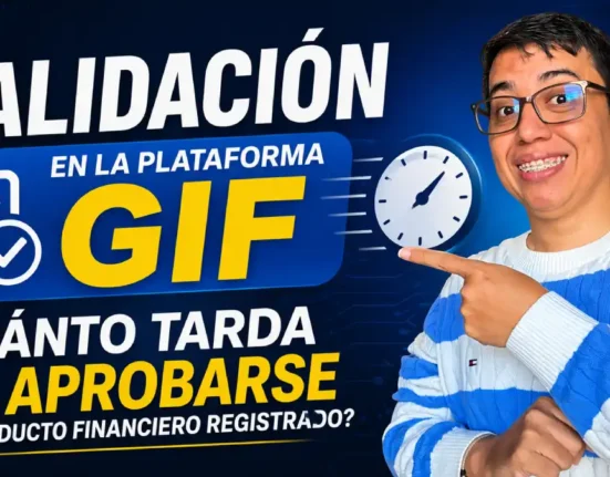 Imagen de la validación en la plataforma GIF en 2026