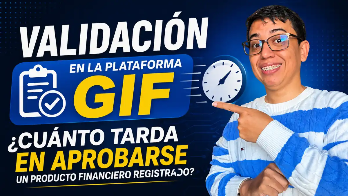 Imagen de la validación en la plataforma GIF en 2026