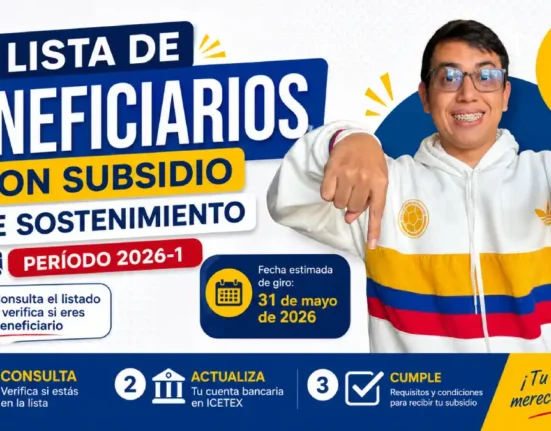 Quiero imagen de la Lista de beneficiarios del subsidio de sostenimiento en 2026