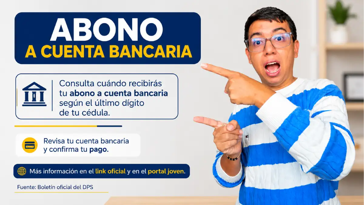 Imagen sobre el abono a cuenta bancaria para Renta Joven