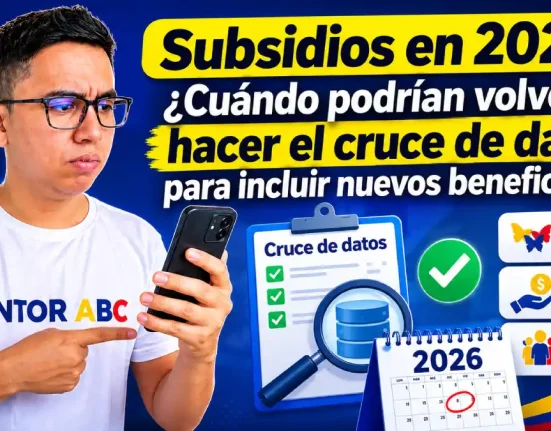 Imagen de hacer el cruce de datos para subsidios en 2026