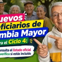 Imagen de Adultos mayores con texto de listado oficial en 2026
